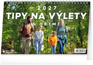 Stolní kalendář Tipy na výlety s dětmi 2027