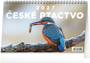 Stolní kalendář České ptactvo 2027 - 
