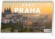 Stolní kalendář Praha – Miluju Prahu 2027