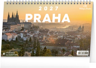 Stolní kalendář Praha – Miluju Prahu 2027 - 