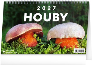 Stolní kalendář Houby 2027 - 