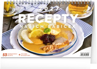 Stolní kalendář Recepty našich babiček 2027 - 