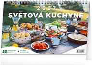 Stolní kalendář Světová kuchyně 2027
