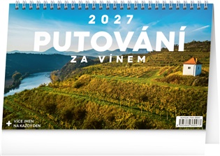 Stolní kalendář Putování za vínem 2027 - 