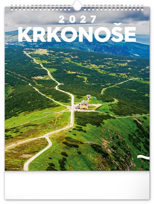 Nástěnný kalendář Krkonoše 2027 - 