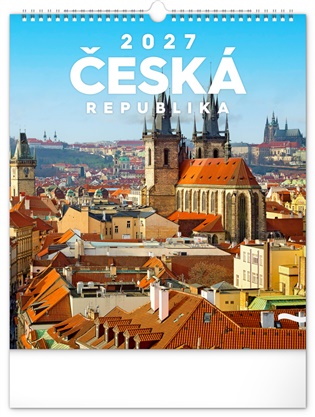 Nástěnný kalendář Česká republika 2027 - 