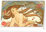 Stolní kalendář Alfons Mucha 2027