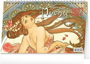 Stolní kalendář Alfons Mucha 2027 - 