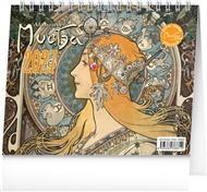 Stolní kalendář Alfons Mucha 2027