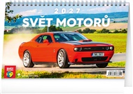 Stolní kalendář Svět motorů 2027