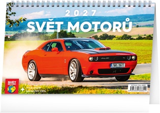 Stolní kalendář Svět motorů 2027 - 