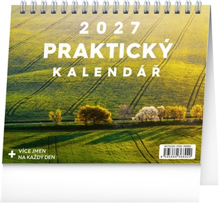 Stolní kalendář Praktický kalendář s citáty 2027 - 