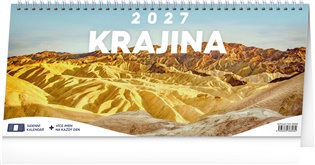 Stolní kalendář Krajina 2027 – 14denní - 