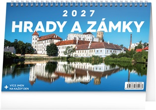 Stolní kalendář Hrady a zámky 2027 - 