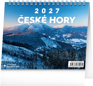 Stolní kalendář České hory 2027 - 