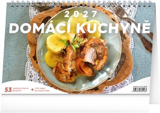 Stolní kalendář Domácí kuchyně 2027 - 