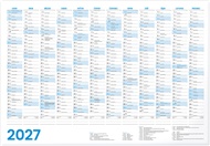Roční kalendář 2027, A2