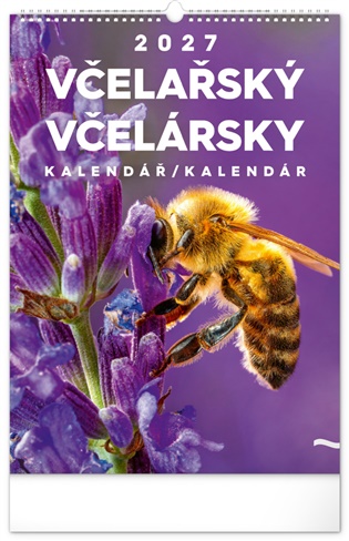 Nástěnný kalendář Včelařský – Včelársky CZ/SK 2027 - 