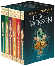Percy Jackson - komplet - box - Rick Riordan