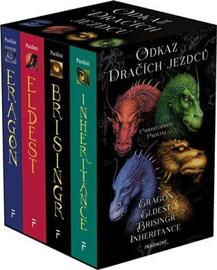 Odkaz Dračích jezdců – Eragon,Eldest,Brisingr,Inherit - Christopher Paolini