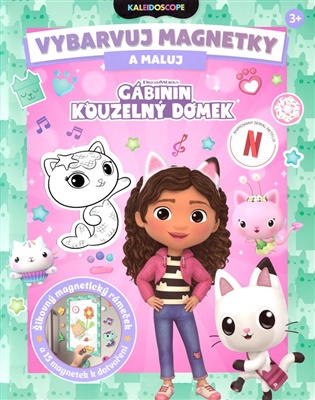 Gábinin kouzelný domek - Vybarvuj magnetky -  kolektiv