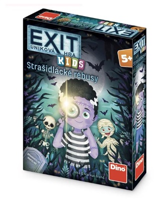 ÚNIKOVÁ HRA KIDS: STRAŠIDLÁCKÉ RÉBUSY Párty hra - Inka Brand, Markus Brand