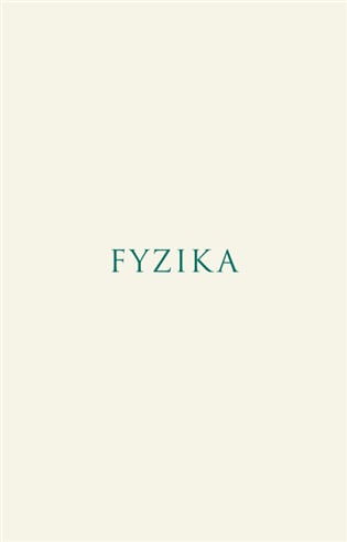 Fyzika -  Aristotelés