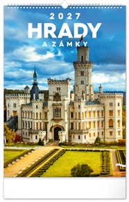 Nástěnný kalendář Hrady a zámky 2027