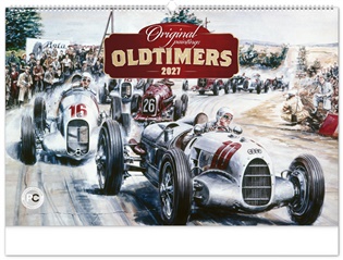 Nástěnný kalendář Oldtimers – Václav Zapadlík 2027 - 