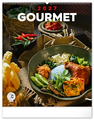 Nástěnný kalendář Gourmet 2027 - 