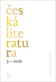 Česká literatura 3/2026
