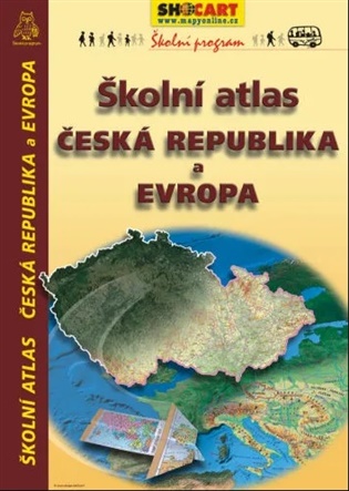 Školní atlas Česká republika a Evropa - 