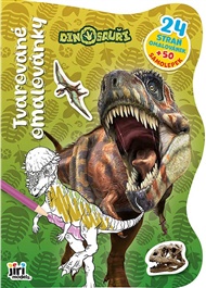 Tvarované omalovánky Dinosauři