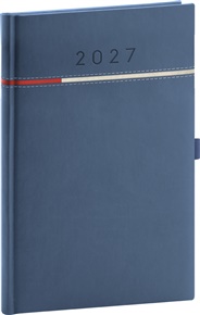 Týdenní diář Tomy 2027, modro-červený