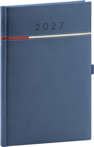 Týdenní diář Tomy 2027, modro-červený - 
