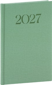 Týdenní diář Biella 2027, zelený