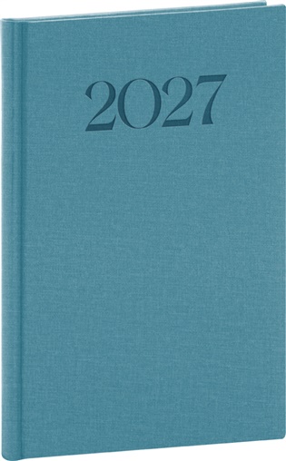 Týdenní diář Biella 2027, modrý - 