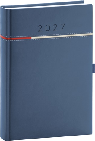 Denní diář Tomy 2027, modro-červený - 