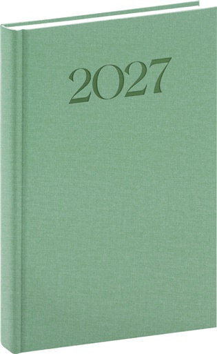 Denní diář Biella 2027, zelený - 