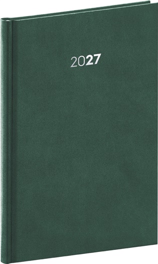Týdenní diář Balakon 2027, zelený - 