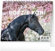 Stolní kalendář Poezie koní 2027