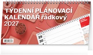 Stolní kalendář Plánovací řádkový 2027