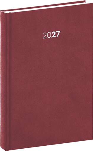 Denní diář Balakon 2027, bordó - 