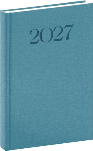 Denní diář Biella 2027, modrý - 