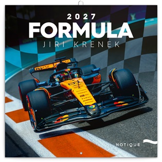 Poznámkový kalendář Formule – Jiří Křenek 2027 - 