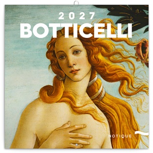 Poznámkový kalendář Sandro Botticelli 2027 - 