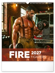 Nástěnný kalendář Dreamy Firefighters 2027