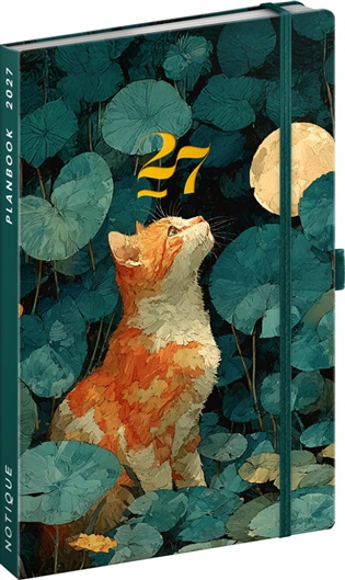 Planbook diář/notes Kočka 2027 - 