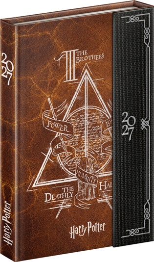 Týdenní magnetický diář Harry Potter – Relikvie smrti 2027 - 