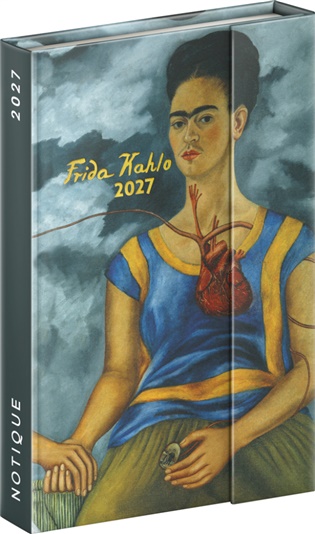 Týdenní magnetický diář Frida Kahlo 2027 - 